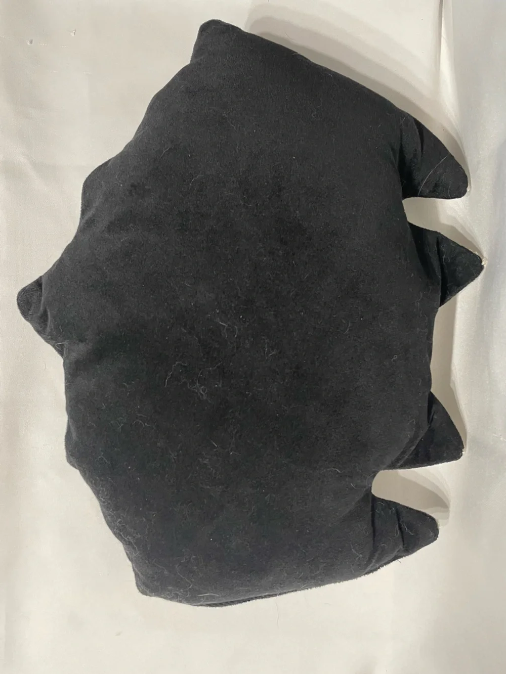15” Skeletal Bat Spooky Halloween Goth Throw Pillow Good Condition